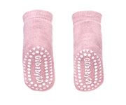 Meias Sola Anti-deslizante Rosa Claro