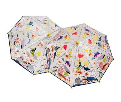 Parapluie Change de couleur Deep Sea Transparent