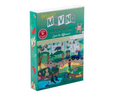 Moving Puzzle Zoo 50 pezzi