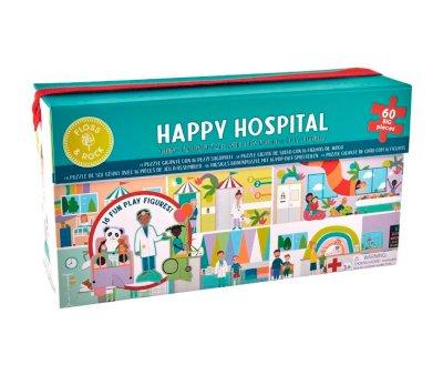 Puzzle Happy Hospital Pop-Up 60 pices