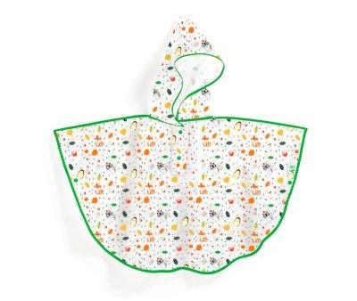 Poncho Pioggia Animali del Bosco 3-5 anni