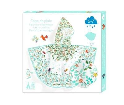 Poncho Pioggia Foliage 5-7 anni