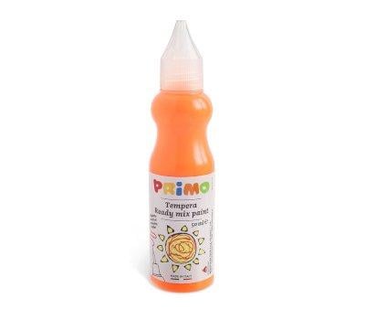 Tempera Primo Bottiglia con Dosatore 50ml Arancio Fluo