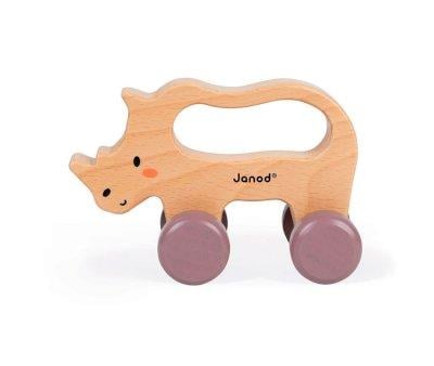Rinoceronte de Arrastre de Madera