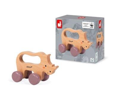 Rinoceronte de Arrastre de Madera