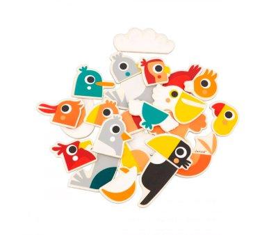Mix & Match Bird Magnets 24 Pieces