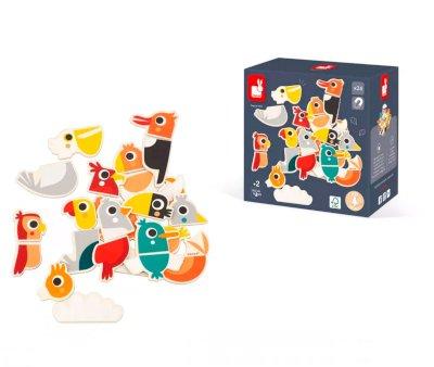 Mix & Match Bird Magnets 24 Pieces