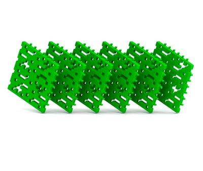 Piattaforma Base Basic 6 pezzi Verde