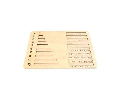 Tableau Barres de Fractions