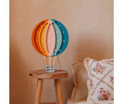 Lampe Hot Air Balloon Retro Rainbow