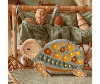 Galpagos Turtle Lamp Sage
