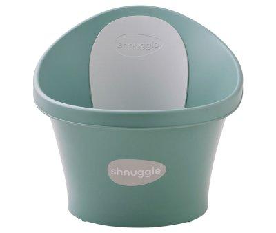 Shnuggle Bathtub Eucalyptus White Backrest