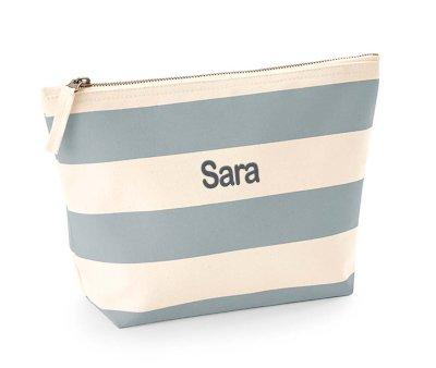 Neceser Nautical Natural-Grey Personalizable