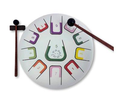 Tambour Tambu blanc mat