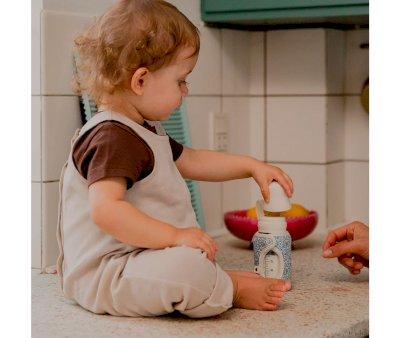 Bottle Cover Small BIBS Liberty Eloise Ivory