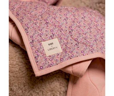 Manta acolchoado BIBS Liberty Eloise Blush