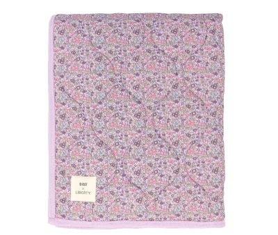Manta acolchoada BIBS Liberty Chamomile Lawn Violet Sky