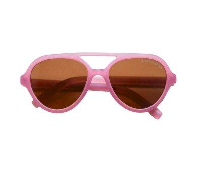 Aviator Polarized Sunglasses Mauve Rose (Ages 9-14)