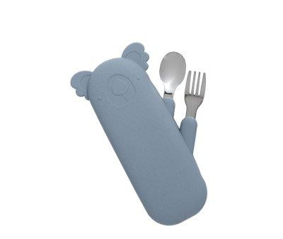 Set of Cutlery Koala Zoe Storm Grey