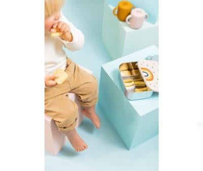 Rainbow Steel Lunch Box