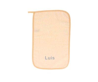 Toalla Guardera Personalizable Amarillo Claro