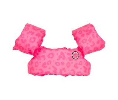 Chaleco con Manguitos Leopard Pink