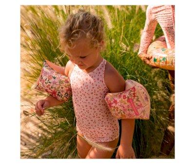 Braadeiras de natao Pink Blossom de 2 a 6 anos
