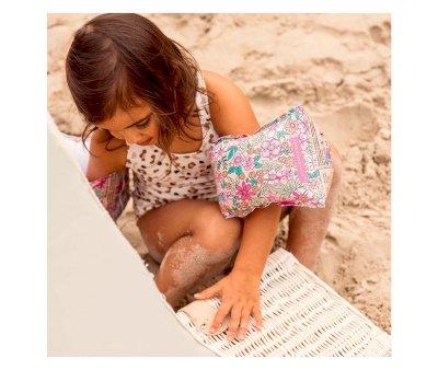 Braadeiras de natao Pink Blossom de 2 a 6 anos
