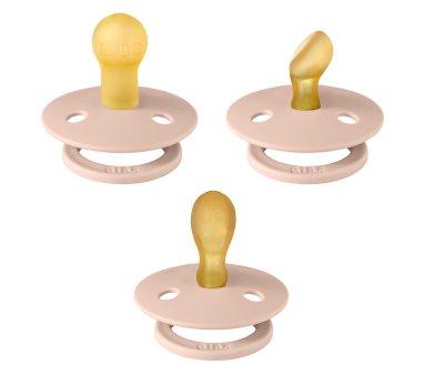 Pack 3 Pacifiers BIB Try-It Blush