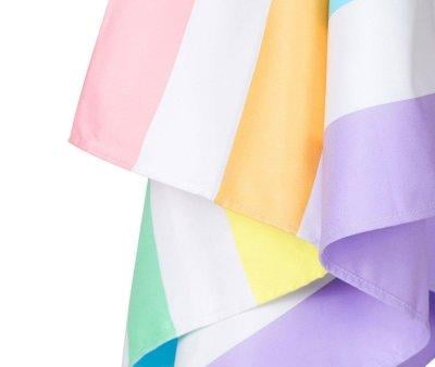 Toalha Praia Microfibra Summer Rainbow Personalizada XL