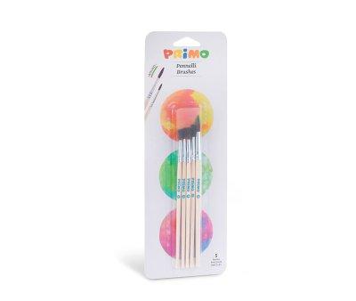 Set of 5 Round Tip Brushes