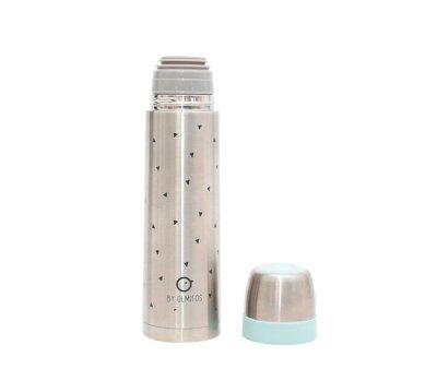 Liquid Thermos Triangles Blue