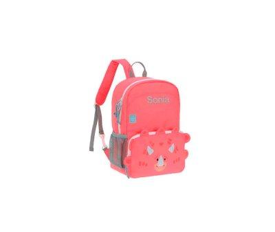 Backpack with Trolley Dino Rose Personalised