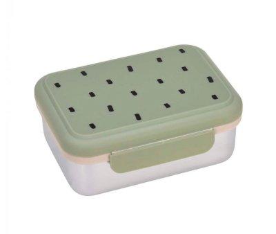 Lunch Box Steel Adventure Light Olive