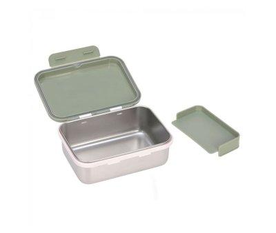 Lunch Box Steel Adventure Light Olive