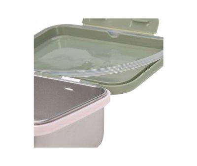 Lunch Box Steel Adventure Light Olive
