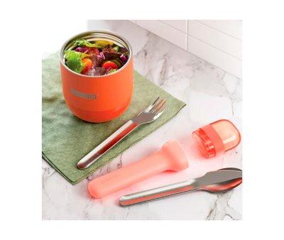 Pink Travel Cutlery Set