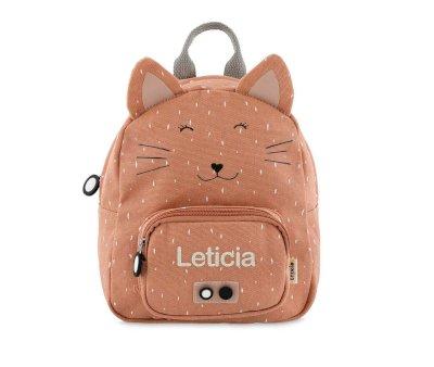 Trixie SMALL Backpack Mrs. Cat Personalised