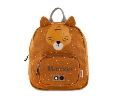 Small Trixie Backpack Mr. Tiger Personalised