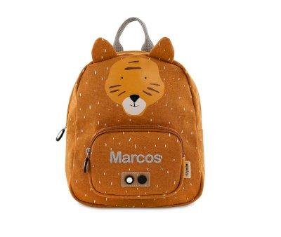 Small Trixie Backpack Mr. Tiger Personalised