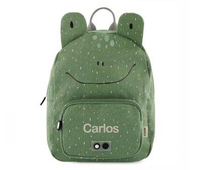 Trixie Backpack LARGE Mr. Frog Personalised