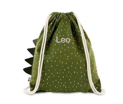 Personalised Mr. Dino Drawstring Backpack