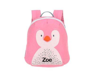 Mini Penguin Rose Personalized Kids Backpack