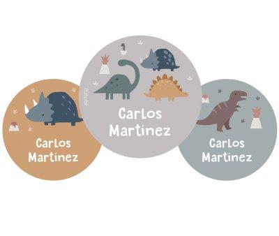 Pack 3 Distintivi Personalizzati Dinos World