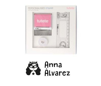 Timbro per tessuti Personalizzato Fantastic Girl + Nastro Capi Scuri