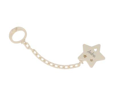 Portasucchietto Personalizzabile Stella Ivory