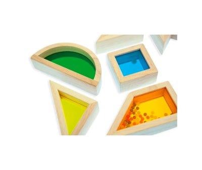Translucent Color Blocks Puzzle