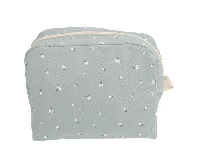Large Toiletry Bag Petite Fleur Vert Personalised