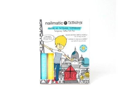 Set 2 Tattoopen Travel to Paris