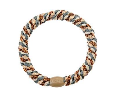 Hair Tie Kknekki Mix Copper Grey Glitter